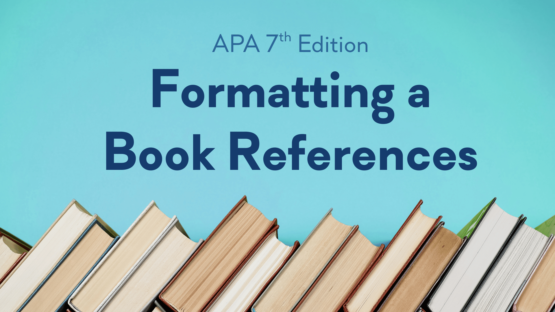 Formatting a Book Reference APA 7 Guide & Checklist